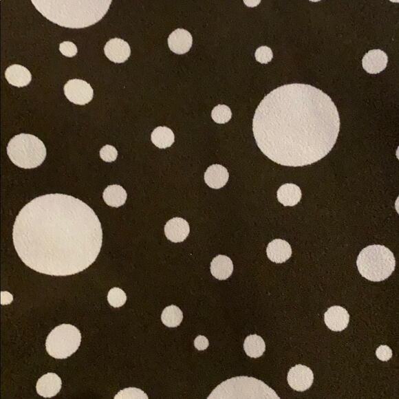 Who What Wear Polka Dots Print 3/4 Sleeve Dress - Picture 6 of 9